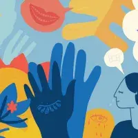 Ilustración sobre mindfulness